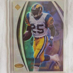 ROBERT HOLCOMBE* RB Edge Master Sports Card #138. Mint Condition.